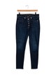 Veronica Beard Mid-Rise Skinny Leg Jeans