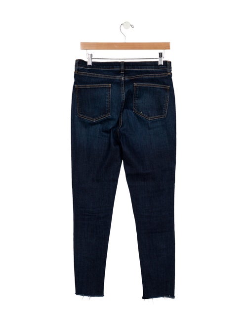Veronica Beard Mid-Rise Skinny Leg Jeans