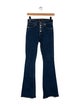 Veronica Beard Mid-Rise Wide Leg Jeans