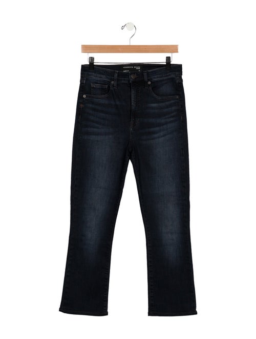 Veronica Beard High-Rise Wide Leg Jeans