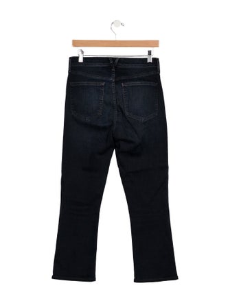 Veronica Beard High-Rise Wide Leg Jeans