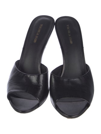 Veronica Beard Leather Slides