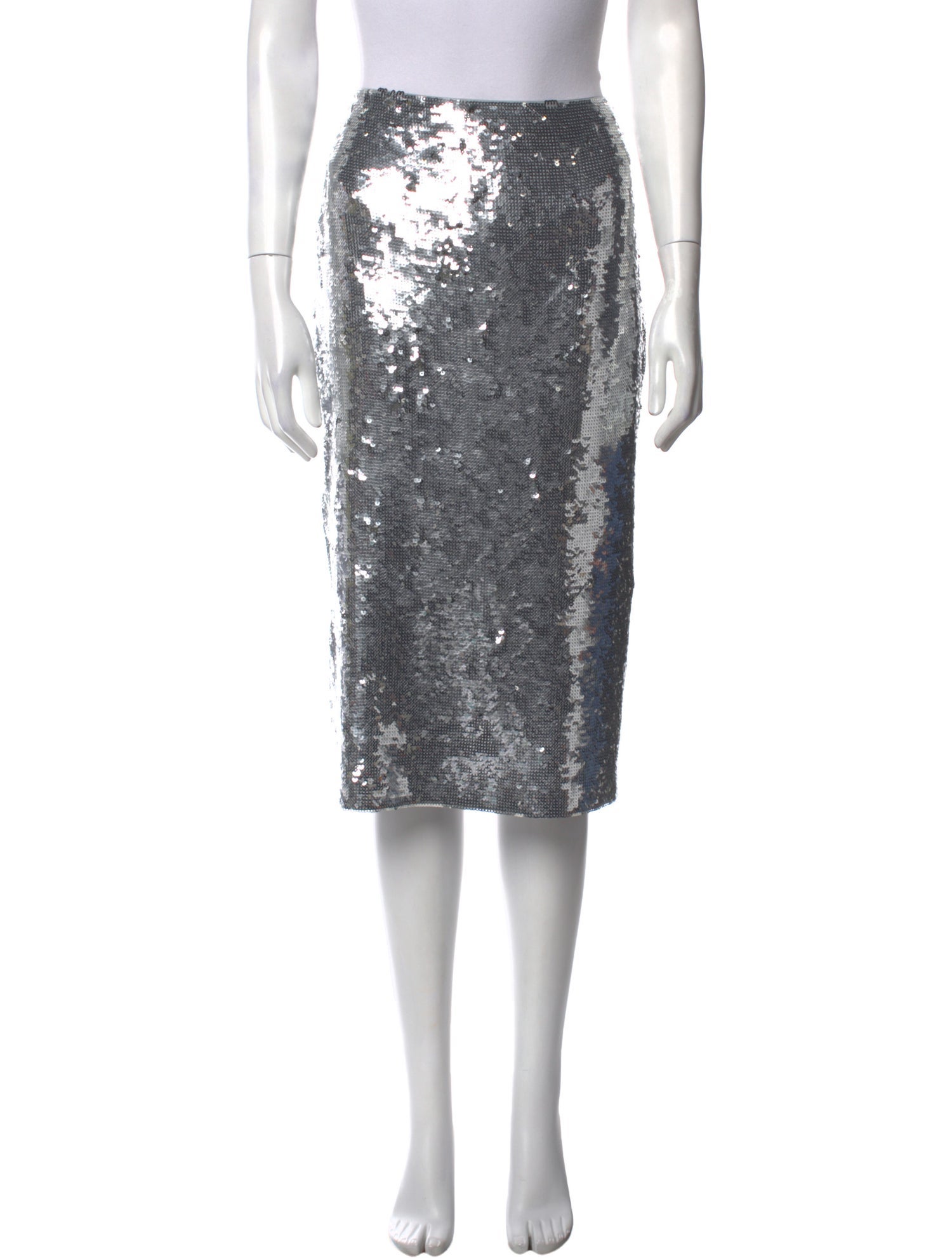 Veronica Beard Sequin Embellishments Knee-Length Skirt