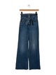 Veronica Beard High-Rise Wide Leg Jeans