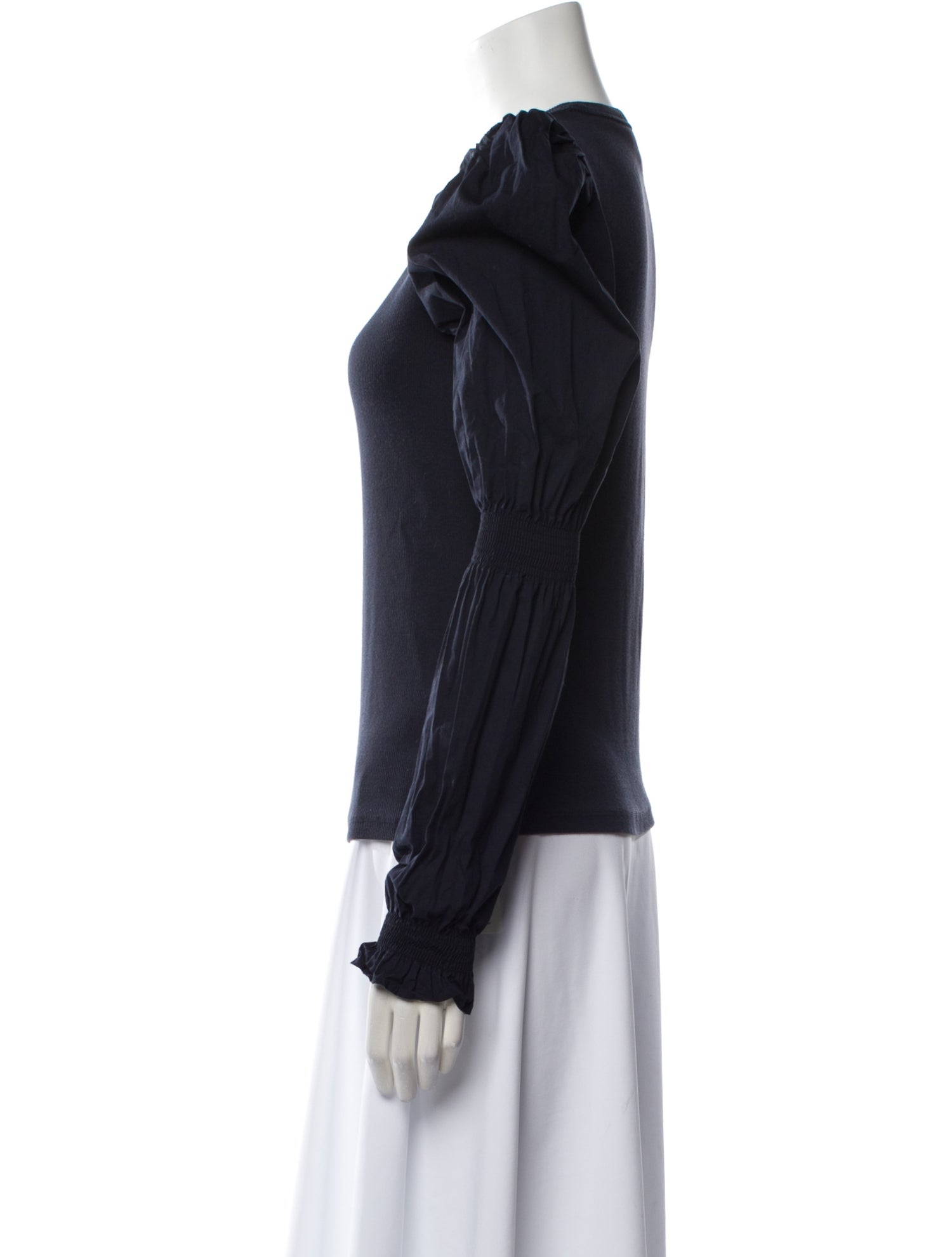 Veronica Beard Crew Neck Long Sleeve Sweatshirt