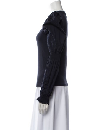 Veronica Beard Crew Neck Long Sleeve Sweatshirt