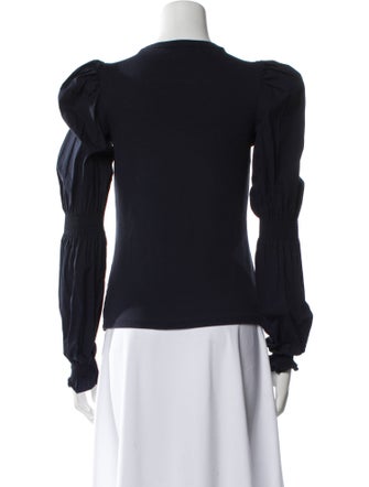 Veronica Beard Crew Neck Long Sleeve Sweatshirt