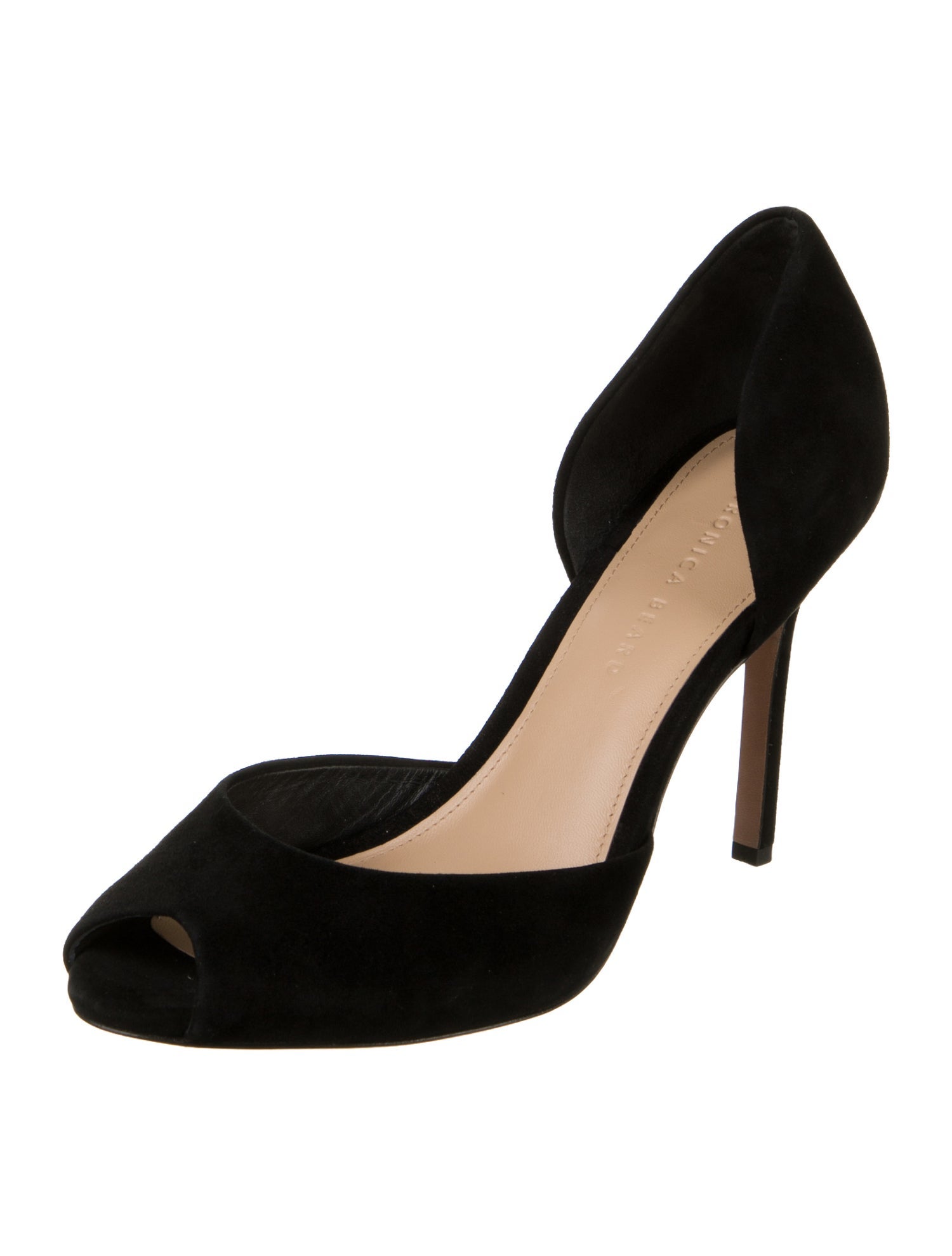 Veronica Beard Suede D'Orsay Pumps