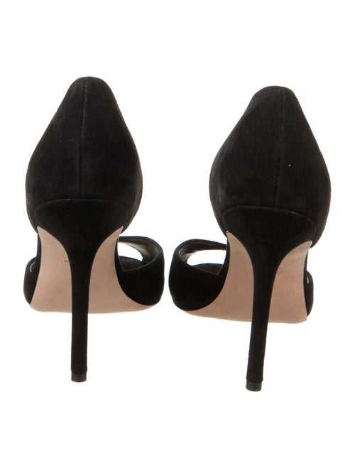 Veronica Beard Suede D'Orsay Pumps