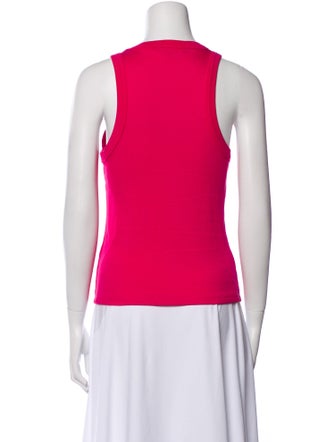 Veronica Beard Scoop Neck Sleeveless Top
