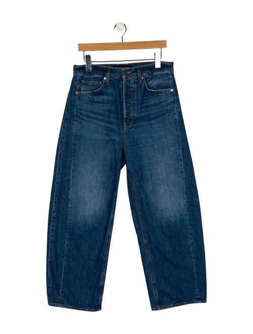 Veronica Beard High-Rise Wide Leg Jeans