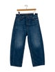Veronica Beard High-Rise Wide Leg Jeans