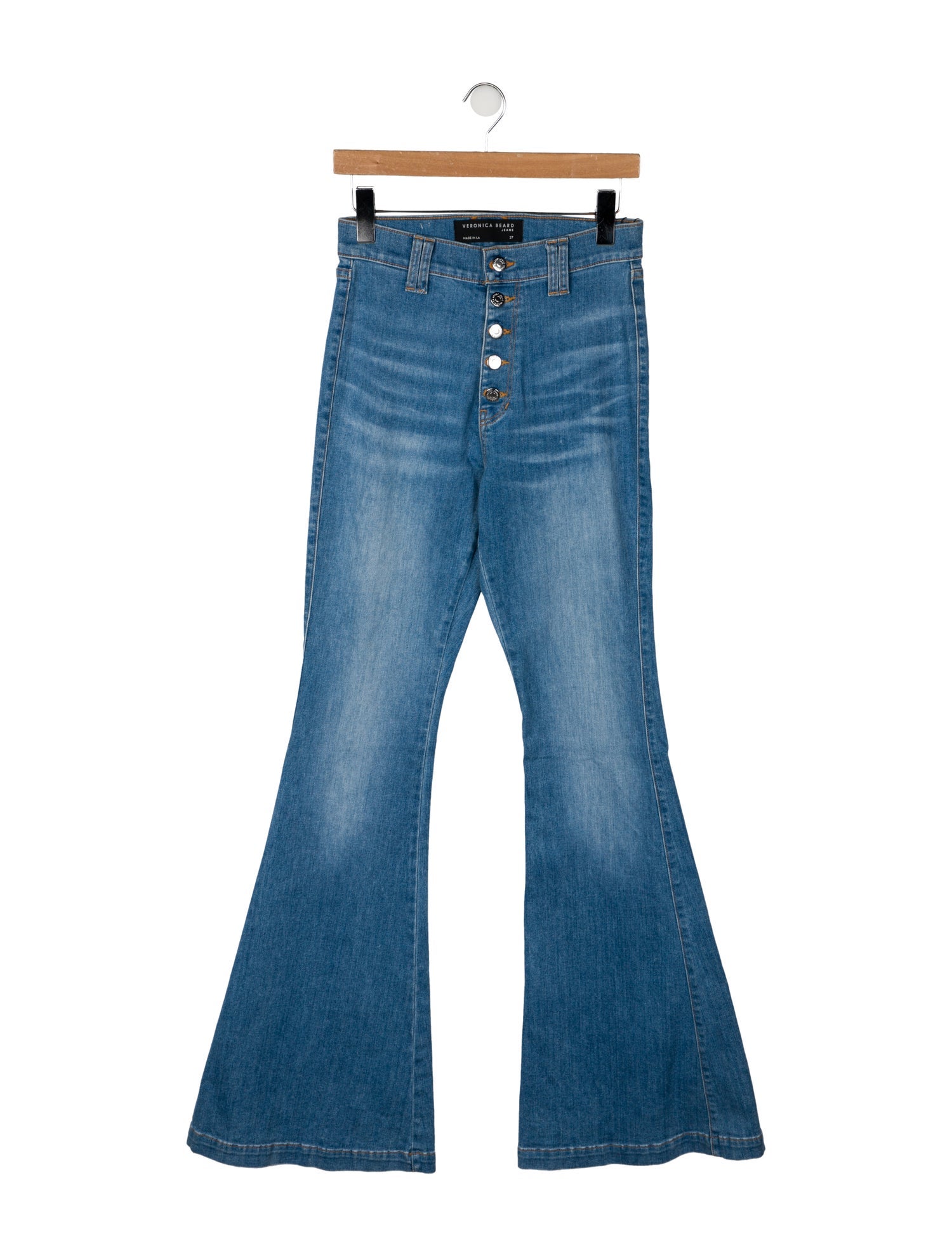 Veronica Beard High-Rise Wide Leg Jeans w/ Tags