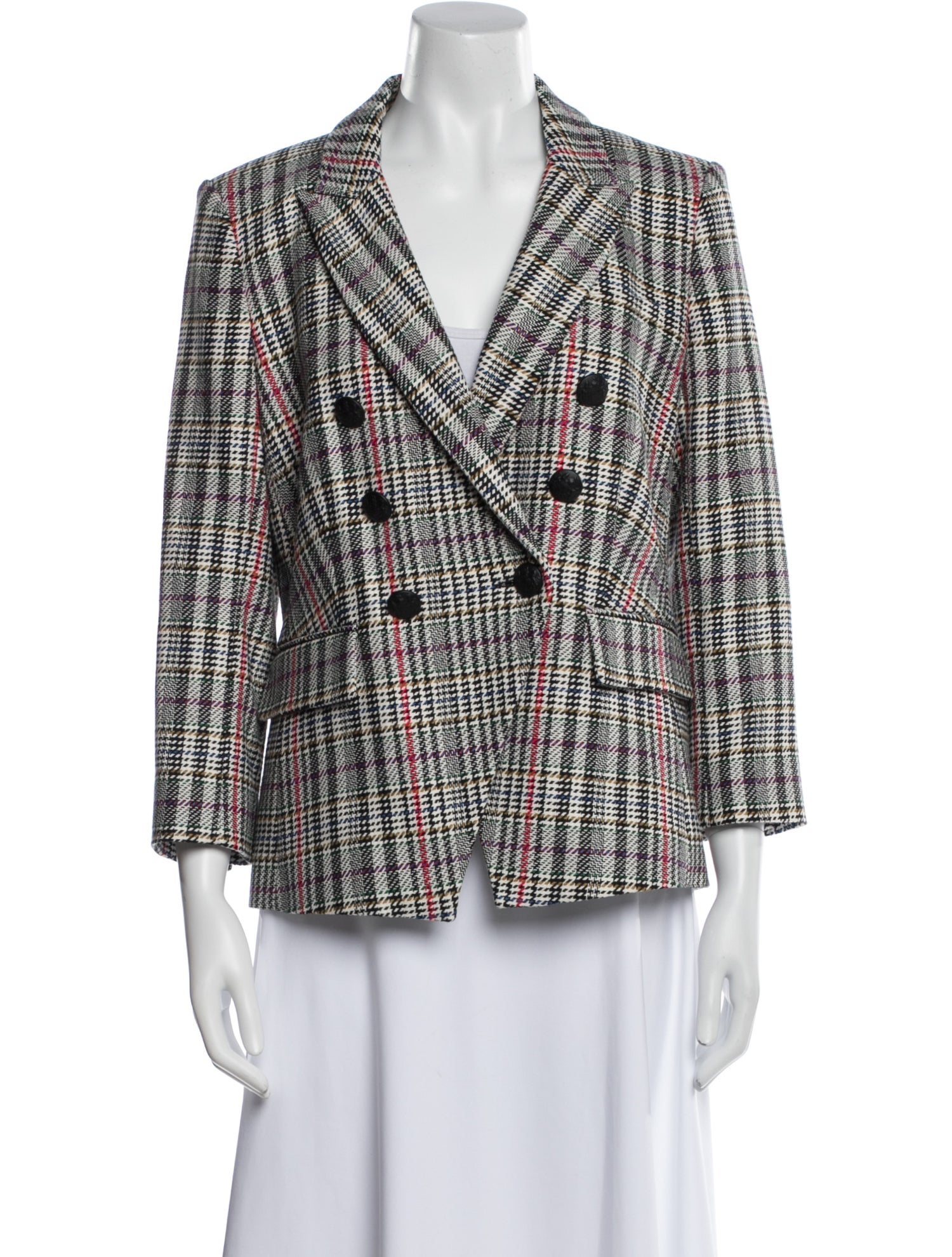 Veronica Beard Plaid Print Blazer w/ Tags