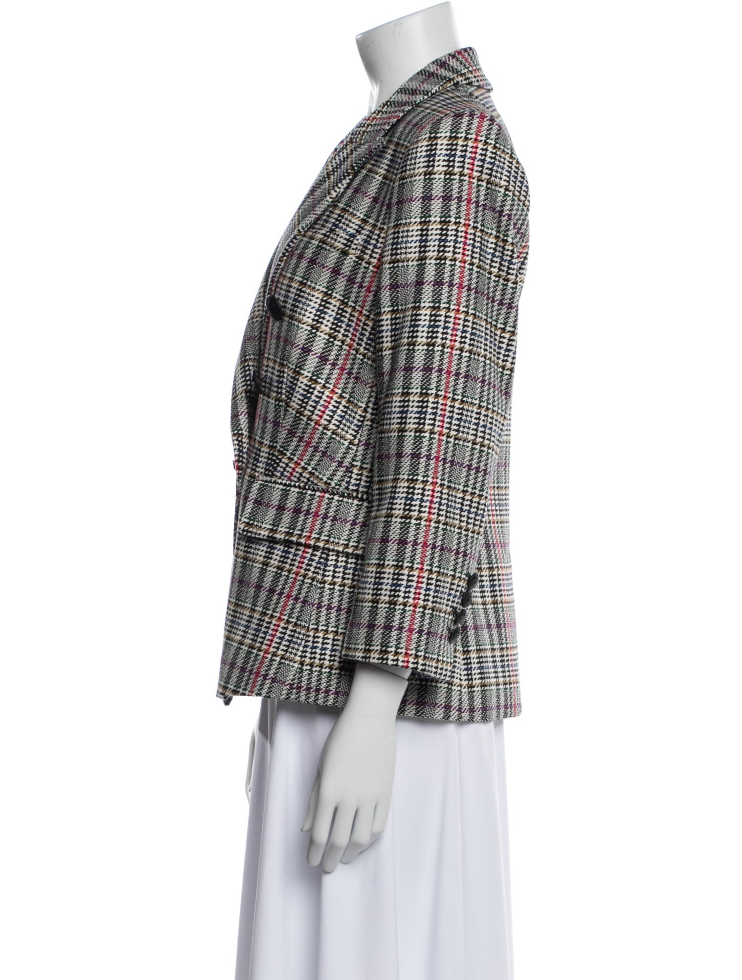 Veronica Beard Plaid Print Blazer w/ Tags