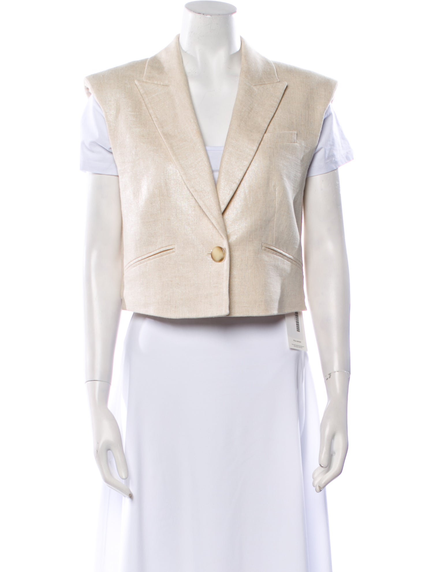 Veronica Beard Linen Vest
