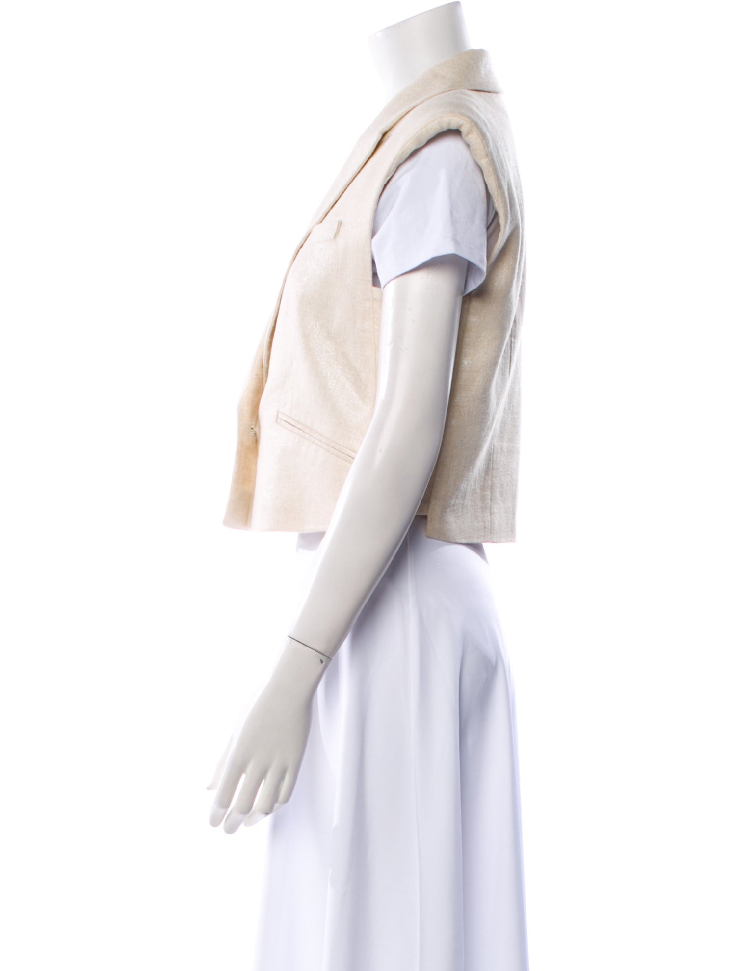 Veronica Beard Linen Vest