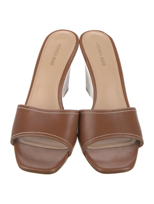 Veronica Beard Leather Slides