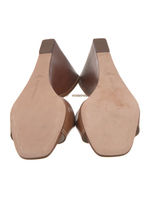 Veronica Beard Leather Slides