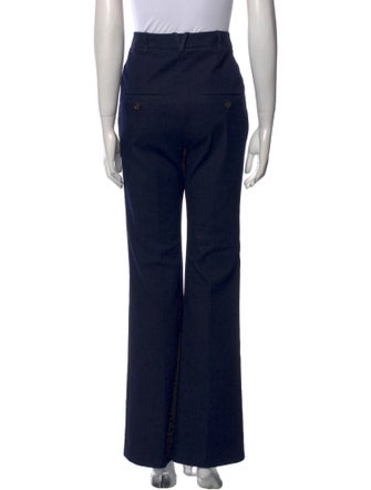 Veronica Beard High-Rise Wide Leg Jeans