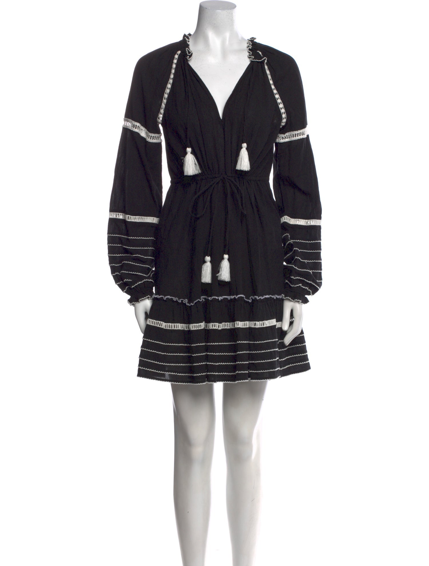 Veronica Beard Colorblock Pattern Mini Dress