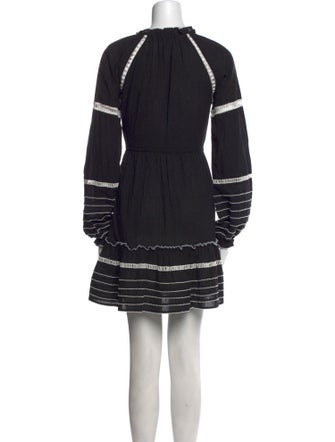 Veronica Beard Colorblock Pattern Mini Dress