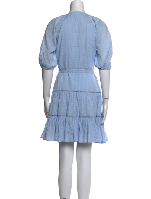 Veronica Beard V-Neck Mini Dress