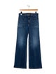 Veronica Beard Mid-Rise Wide Leg Jeans