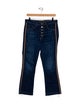 Veronica Beard Mid-Rise Straight Leg Jeans