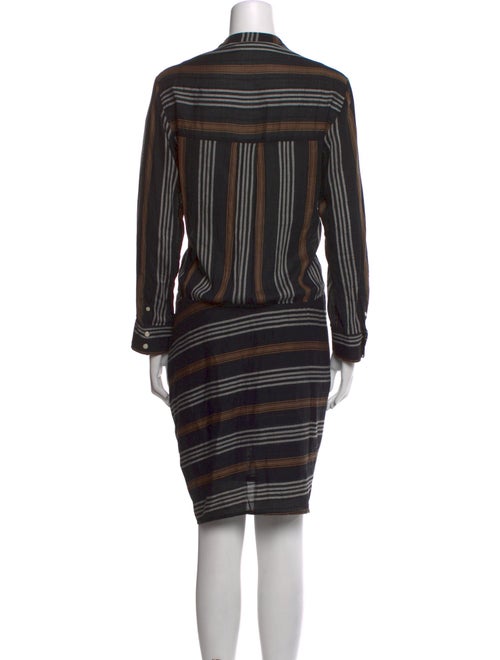 Veronica Beard Striped Knee-Length Dress