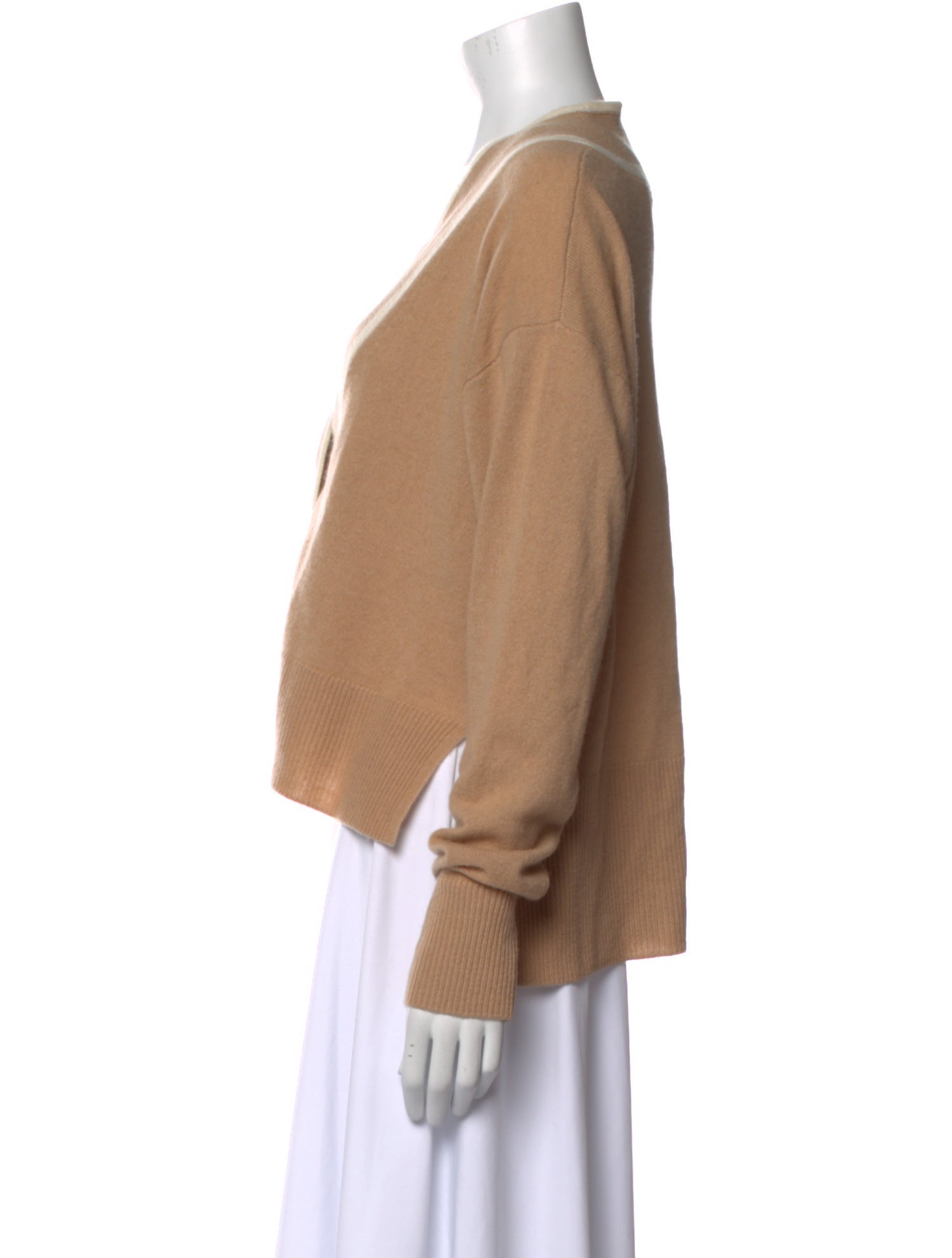 Veronica Beard Cashmere V-Neck Sweater w/ Tags