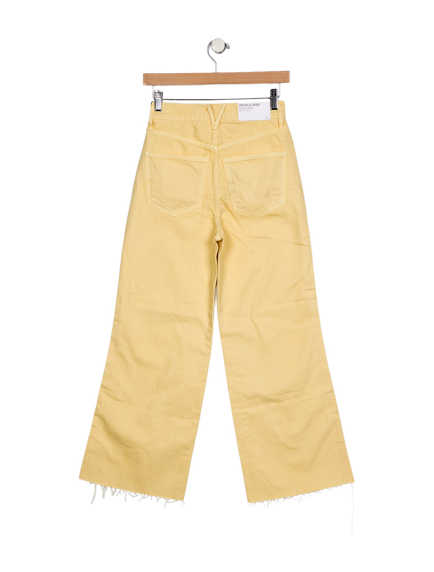 Veronica Beard High-Rise Wide Leg Jeans