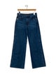 Veronica Beard High-Rise Wide Leg Jeans
