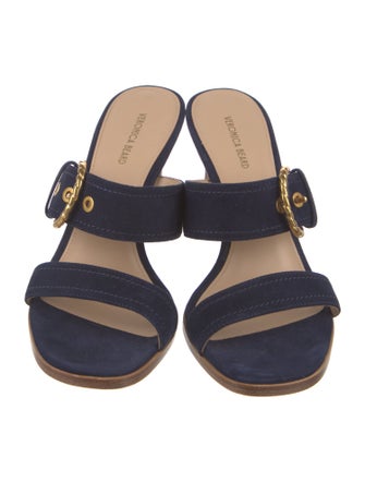 Veronica Beard Suede Slides