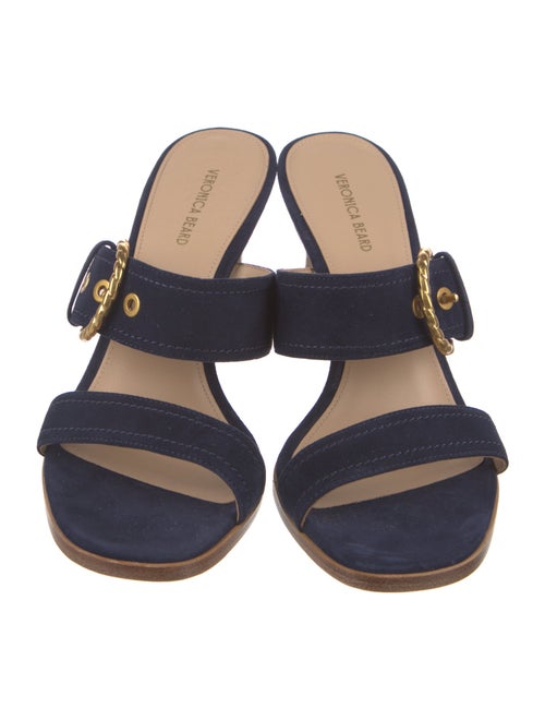 Veronica Beard Suede Slides