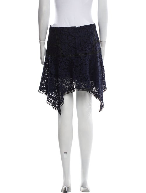 Veronica Beard Lace Pattern Knee-Length Skirt
