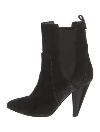 Veronica Beard Suede Chelsea Boots