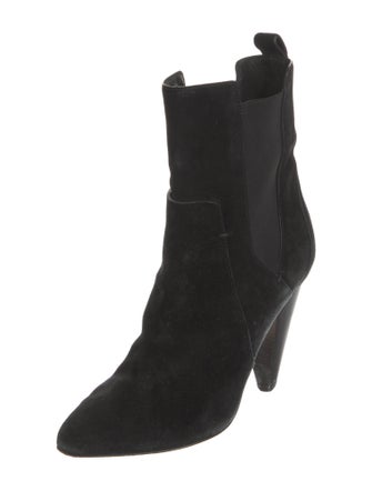 Veronica Beard Suede Chelsea Boots