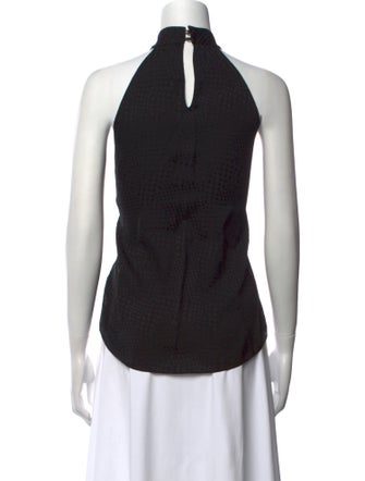 Veronica Beard Silk Halterneck Top