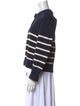 Veronica Beard Striped Crew Neck Sweater