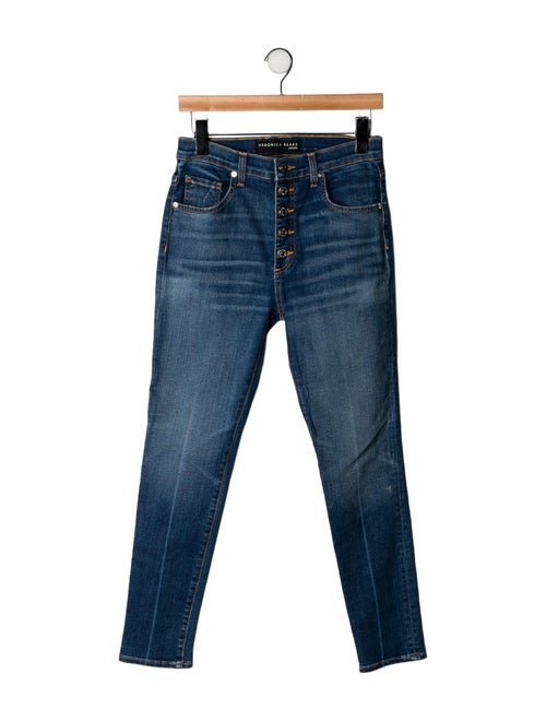 Veronica Beard Mid-Rise Skinny Leg Jeans