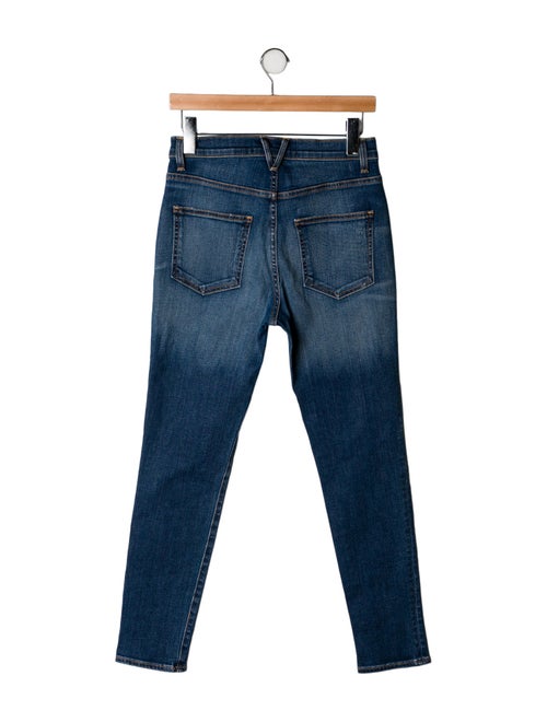 Veronica Beard Mid-Rise Skinny Leg Jeans