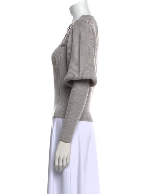 Veronica Beard Merino Wool Crew Neck Sweater