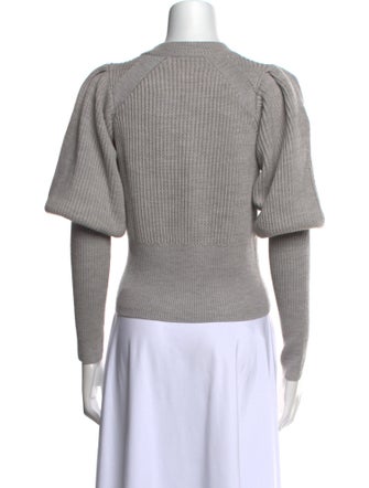 Veronica Beard Merino Wool Crew Neck Sweater