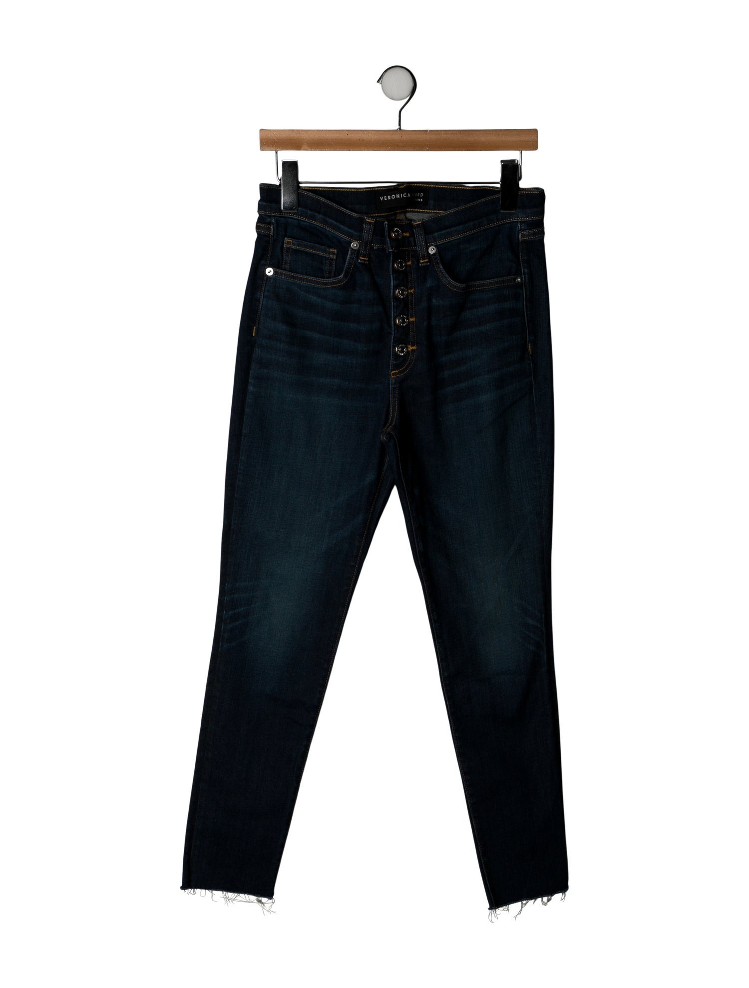 Veronica Beard Mid-Rise Skinny Leg Jeans