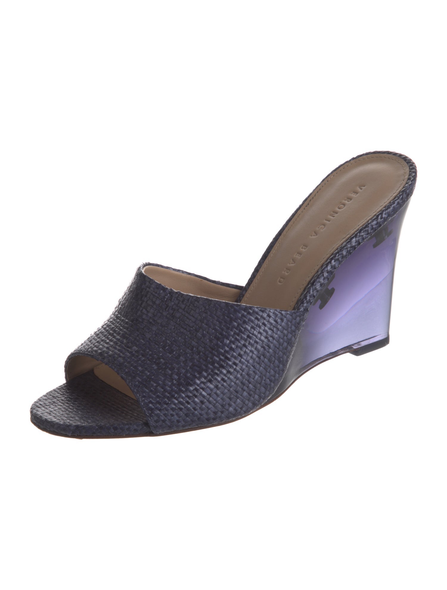 Veronica Beard Raffia Slides