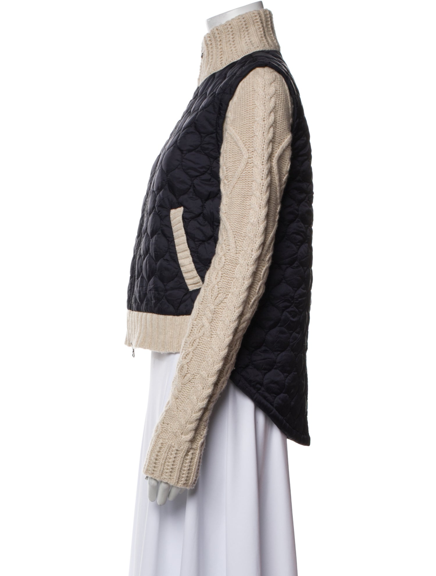 Veronica Beard Lambswool Tweed Pattern Jacket