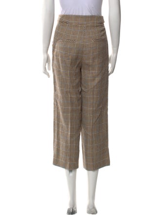 Veronica Beard Linen Wide Leg Pants