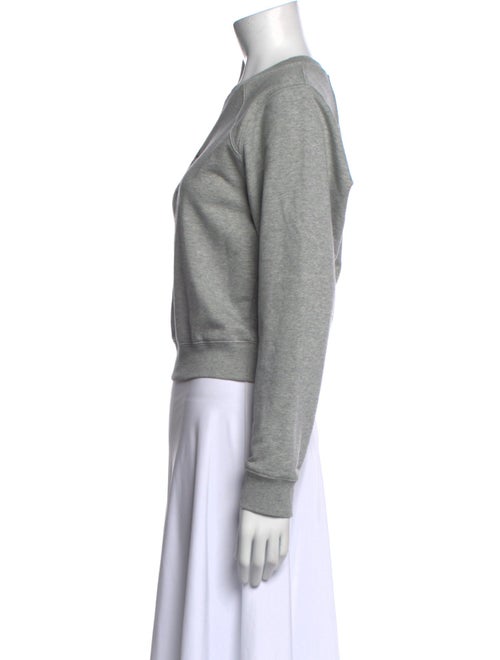 Veronica Beard Graphic Print Crew Neck Sweatshirt