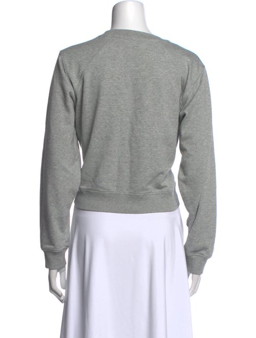 Veronica Beard Graphic Print Crew Neck Sweatshirt